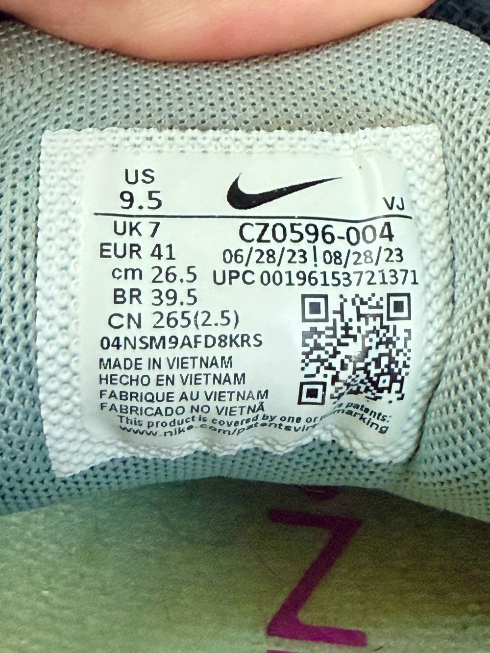 Nike Free Metcon 4. wmns sz 9.5 - Picture 5 of 5